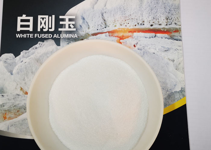 Orta Sertlikte Kumlama Zımpara Malzemesi Beyaz Alüminyum Oksit F36 F40